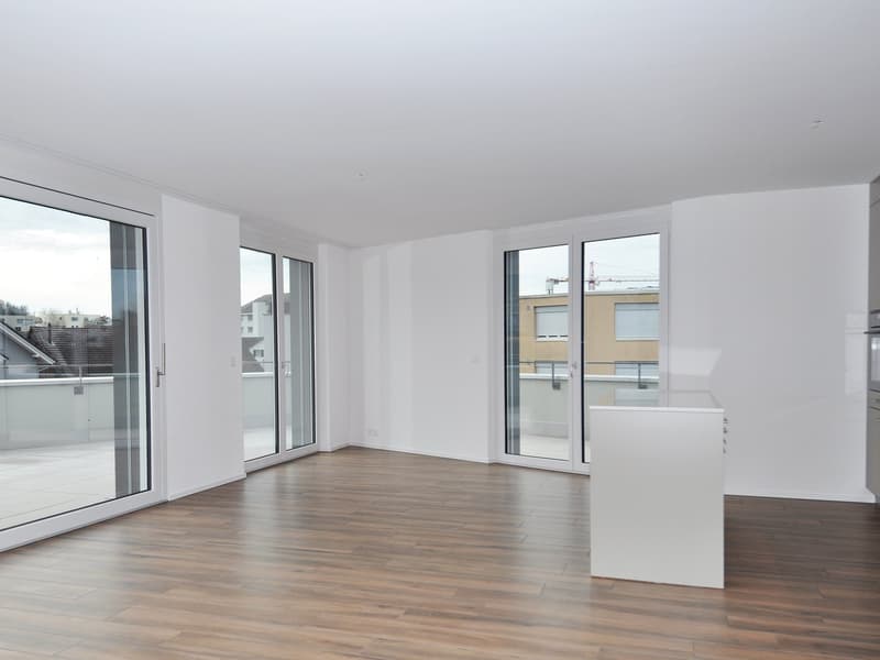 4.5-Zimmer-Dachwohnung mit sonniger Terrasse in Affoltern am Albis (2)