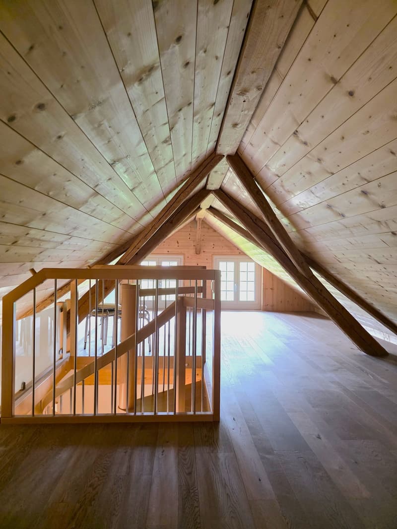 Naturnahes Wohnen unter dem Dach – stilvolle 4.5-Zi-Wohnung mit Flair (15)