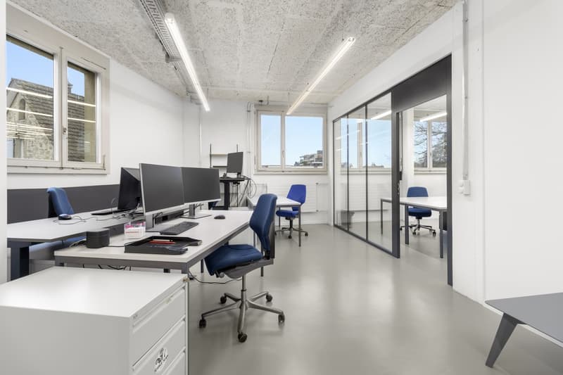 Bureau meublé prêt à être occupé dans un emplacement bien desservi à Wädenswil (11)