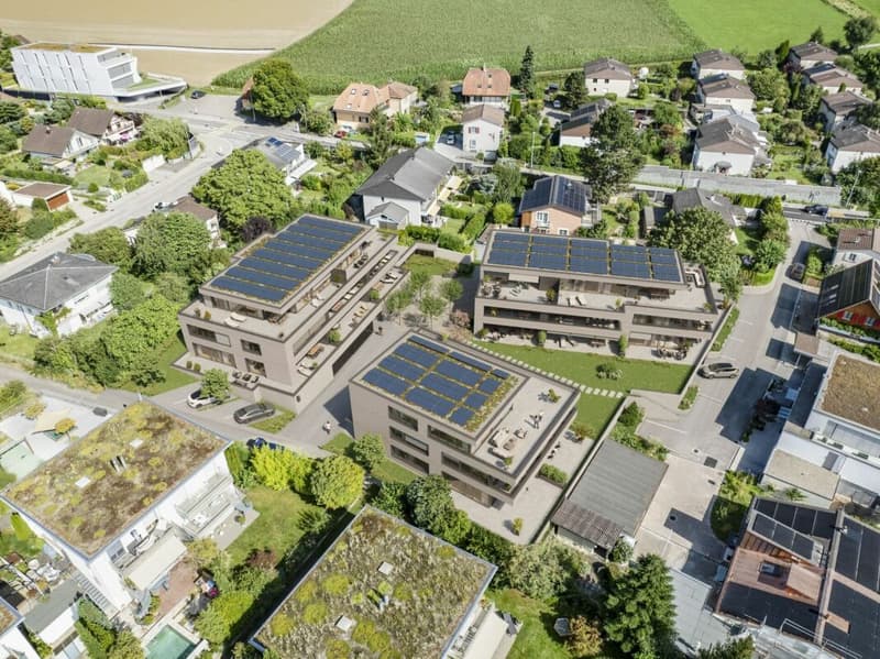 vivid - EDEL, EINGEBETTET UND AUSSICHTSREICH WOHNEN IN BOLLIGEN