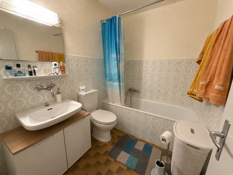 Charmant appartement de 2 pièces avec balcon à Cressier (5)