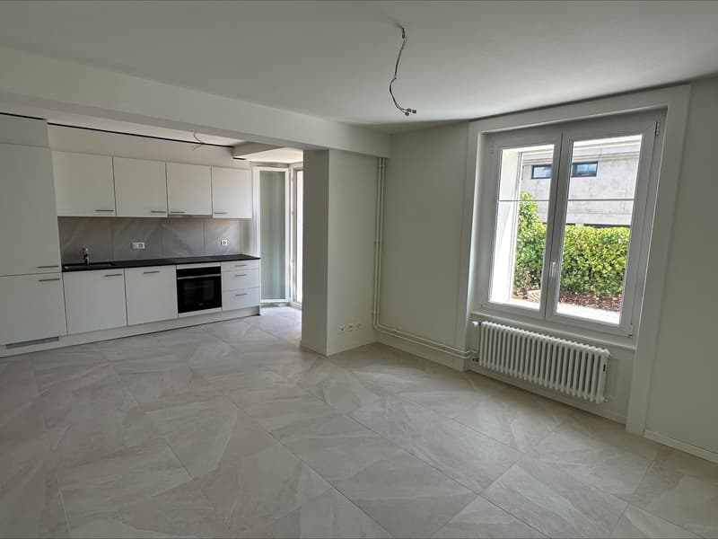 Appartement 3 pièces rénové avec terrasse à Neuchâtel (1)