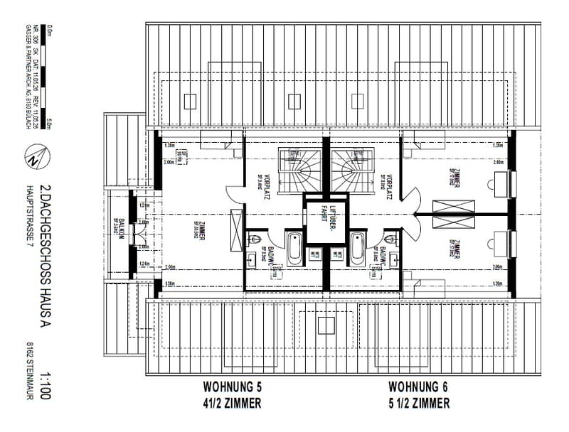 Moderne 4.5-Zimmer-Dach-Maisonette-Wohnung mit Balkon in Steinmaur (5)