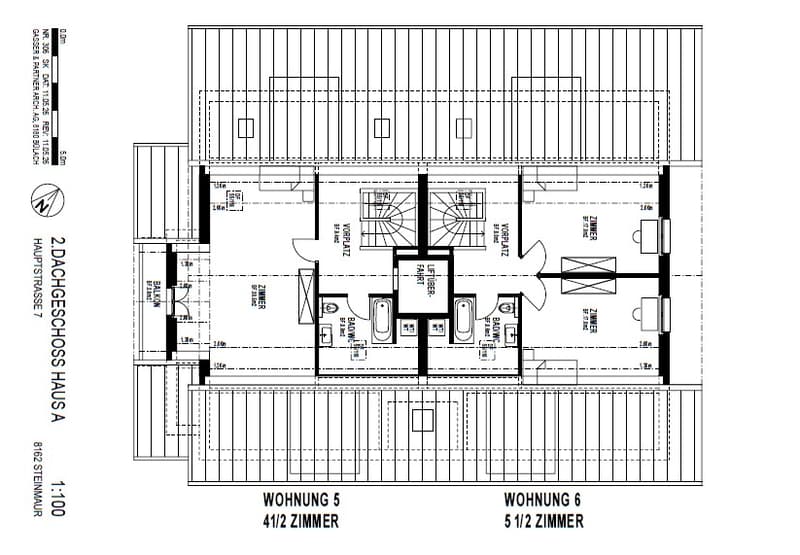 Moderne 5.5-Zimmer-Dach-Maisonette-Wohnung mit Balkon in Steinmaur (5)