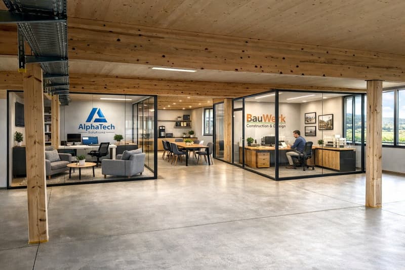 Visualisierung Büro 1.OG