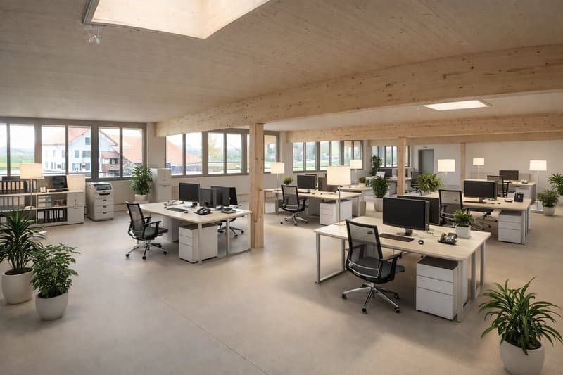 Visualisierung Büro 1.OG