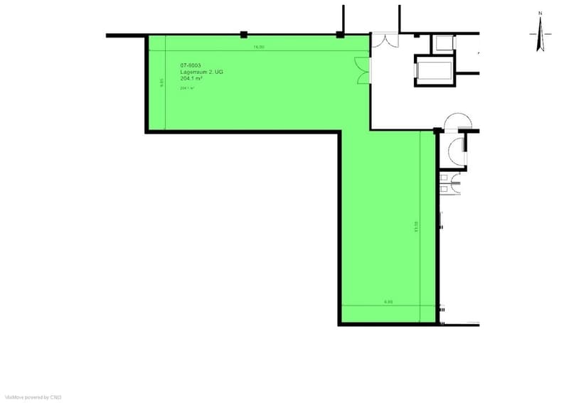 Grundrissplan