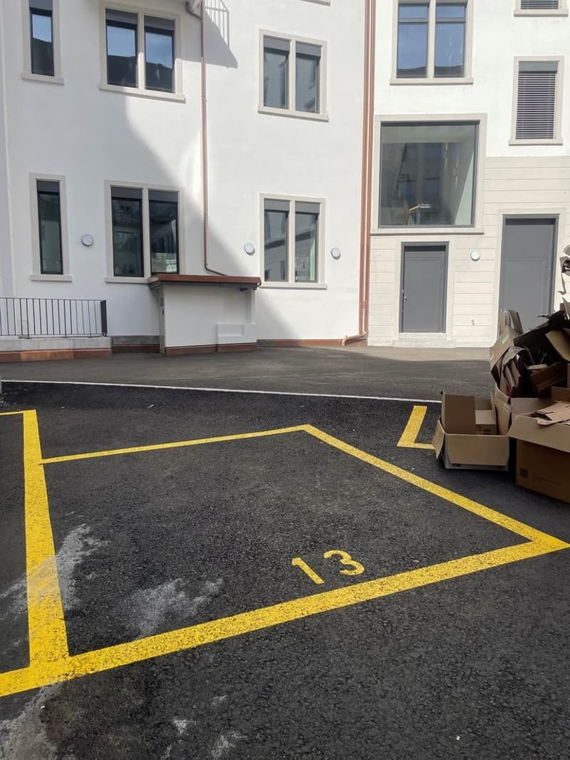 Parkplatz Innenhof