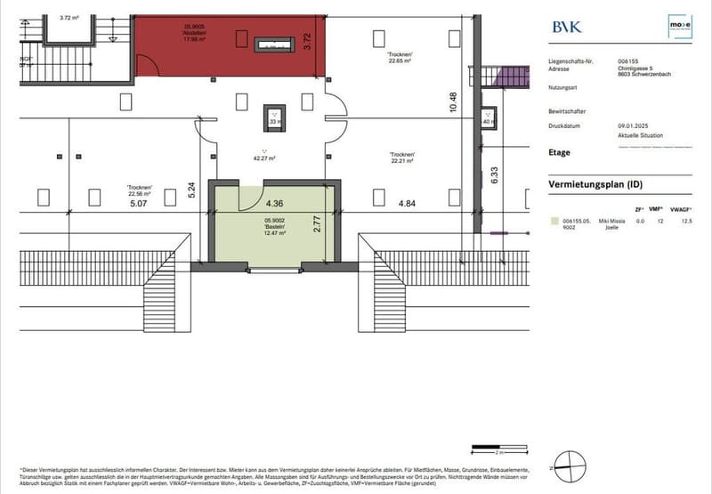 Grundrissplan