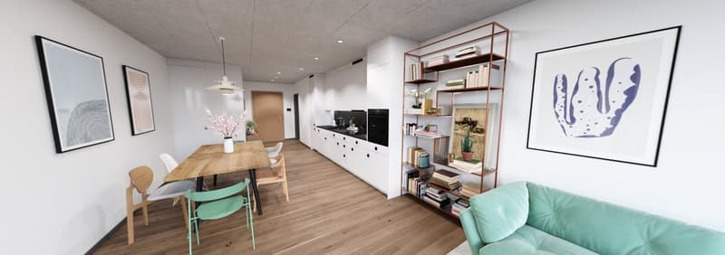 Moderne 2.5-Zimmerwohnung in der Lokstadt (1)