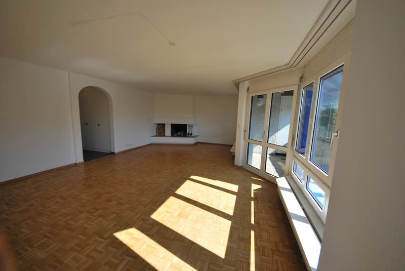 Moderne , grosszügige Wohnung mit viel Raumgefühl, Cheminée und sonnigem Balkon/Wintergarten (3)
