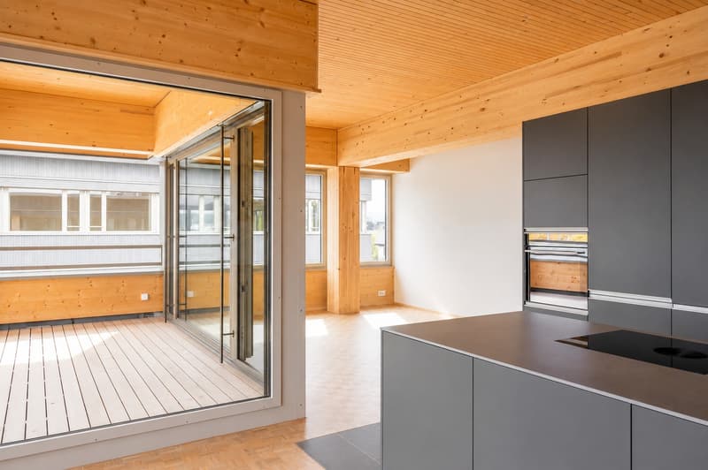 Erstvermietung: Attraktive 4.5-Zimmer-Wohnung auf dem Gewerbeareal ,,Gewerbepark Station Nänikon'' (2)
