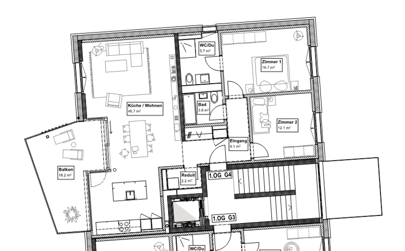 Hochwertige 3.5-Zimmerwohnung in Dietlikon zu vermieten (7)