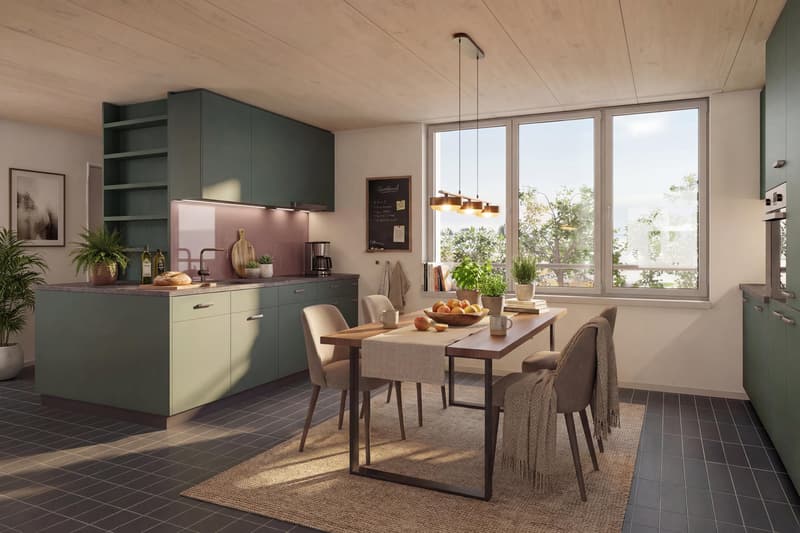 Städtisch. Grün. Zuhause. | Moderne 4.5-Zimmer-Wohnungen (1)