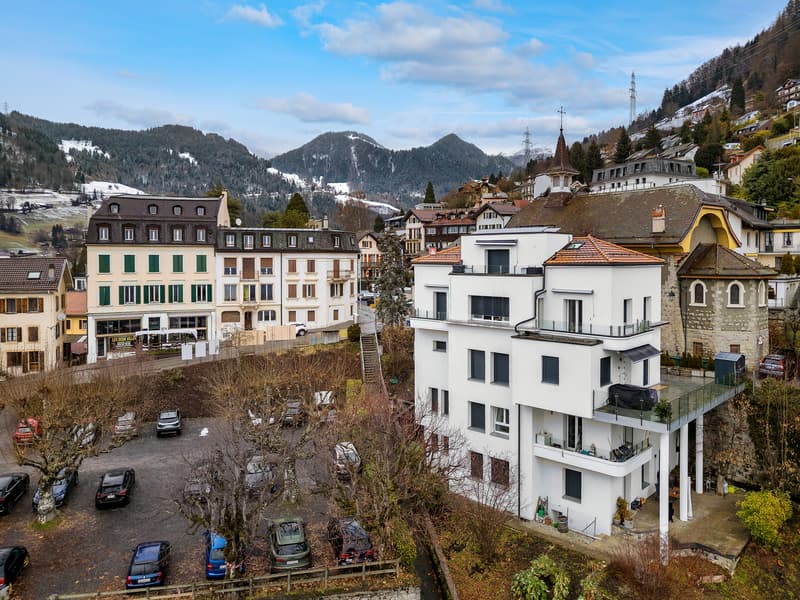 Vollvermietetes Mehrfamilienhaus oberhalb von Montreux (2)