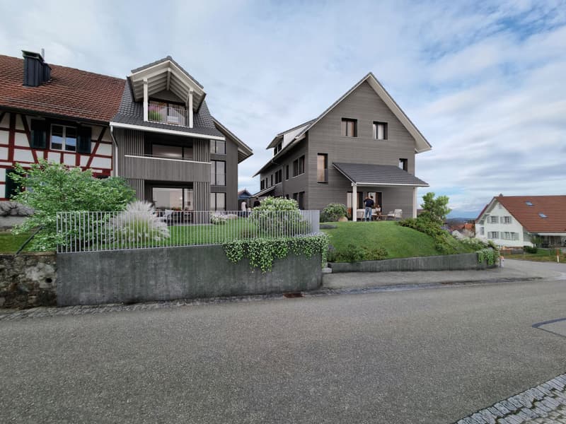 Moderne und lichtdurchflutete Wohnung mitten in Oberwil (1)