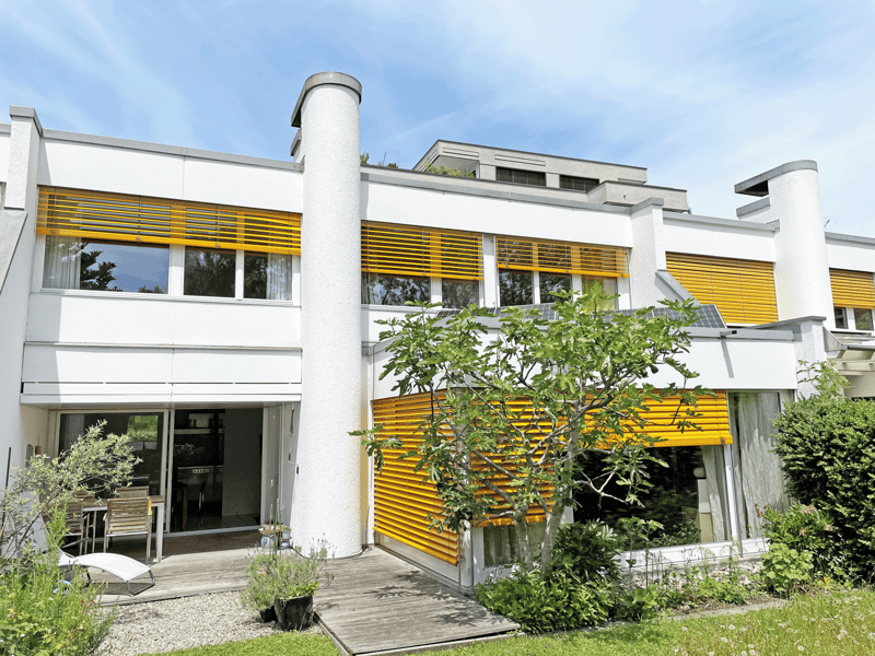 Hausansicht ab Garten