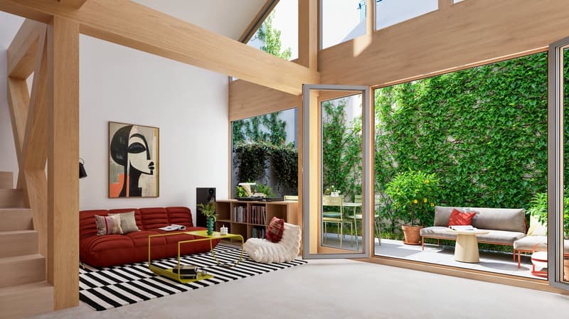Reihenhäuser (Shedhallen) - Loftartiges Wohnen mit Charakter und industriellem Charme. (4)