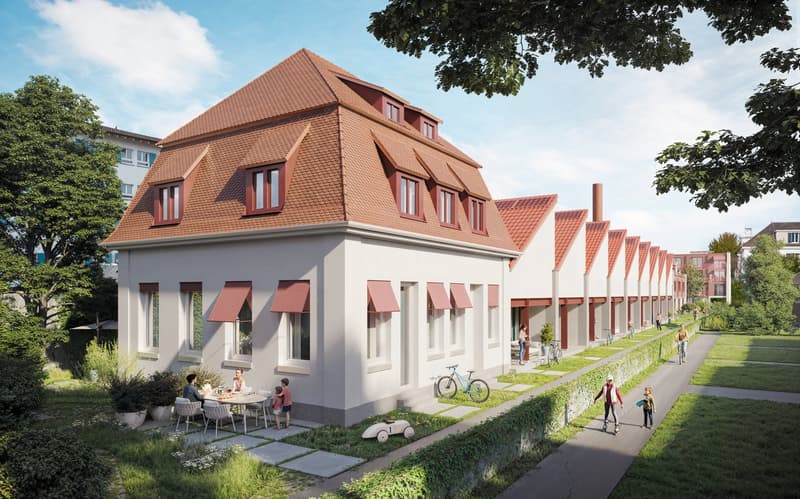 Grün. Privat. Urban. - Reihenhäuser und Eigentumswohnungen (1)