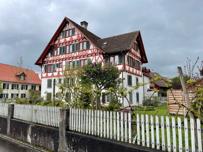 Aussenansicht von der Sonneckstrasse aus