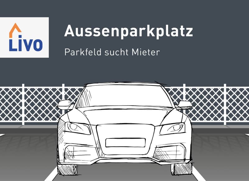 Außen Parkplatz zu vermieten! (1)