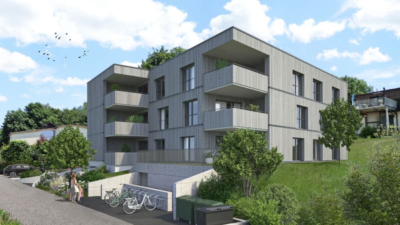 Neubauwohnung: 4.5-Zimmer-Eigentumswohnung im Erdgeschoss (1)