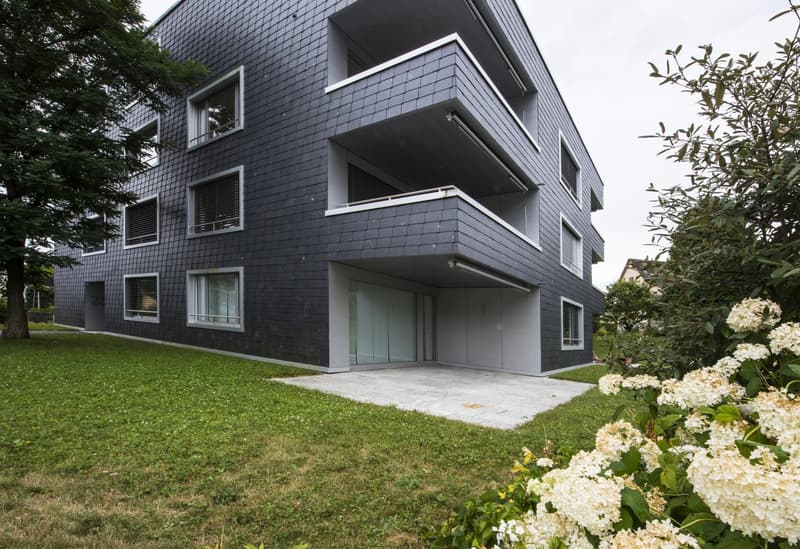 Moderne 2.5-Zimmer-Wohnung mit grossem Sitzplatz in Unterentfelden (7)