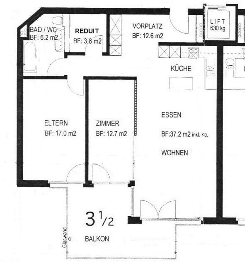 3.5 Zimmerwohnung in Winterthur (9)