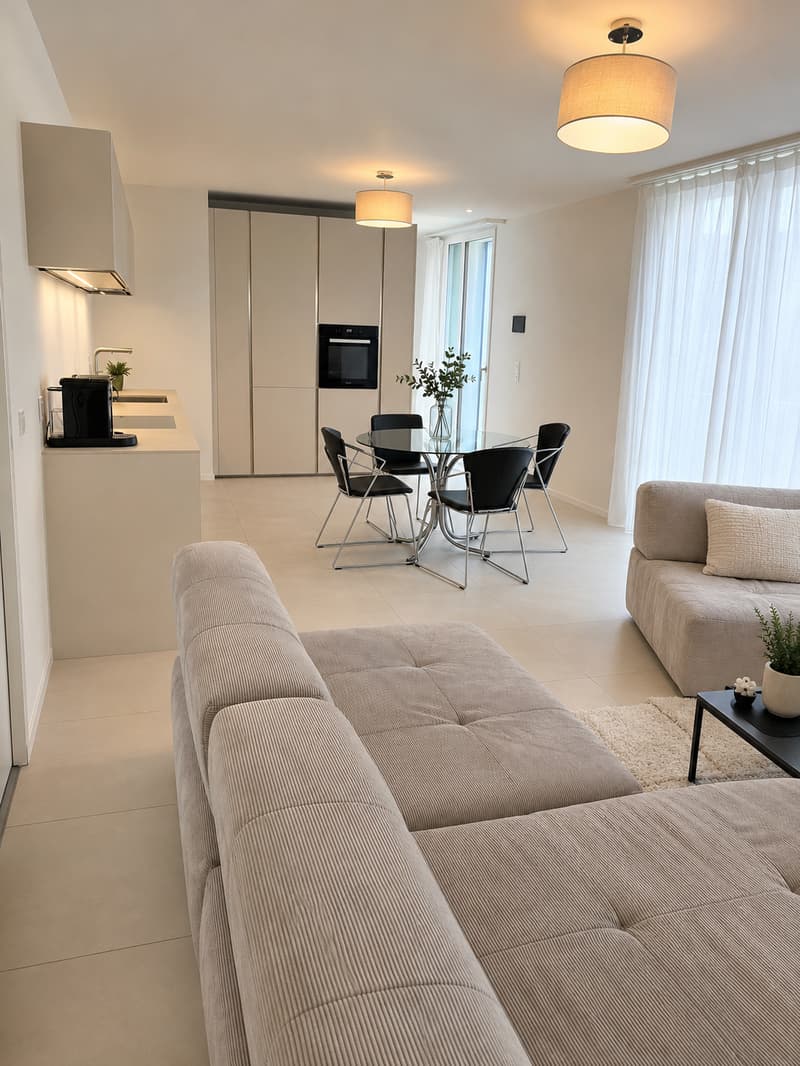 MARLY – Superbe appartement neuf de 3.5 pièces avec grand balcon et parking souterrain (2)
