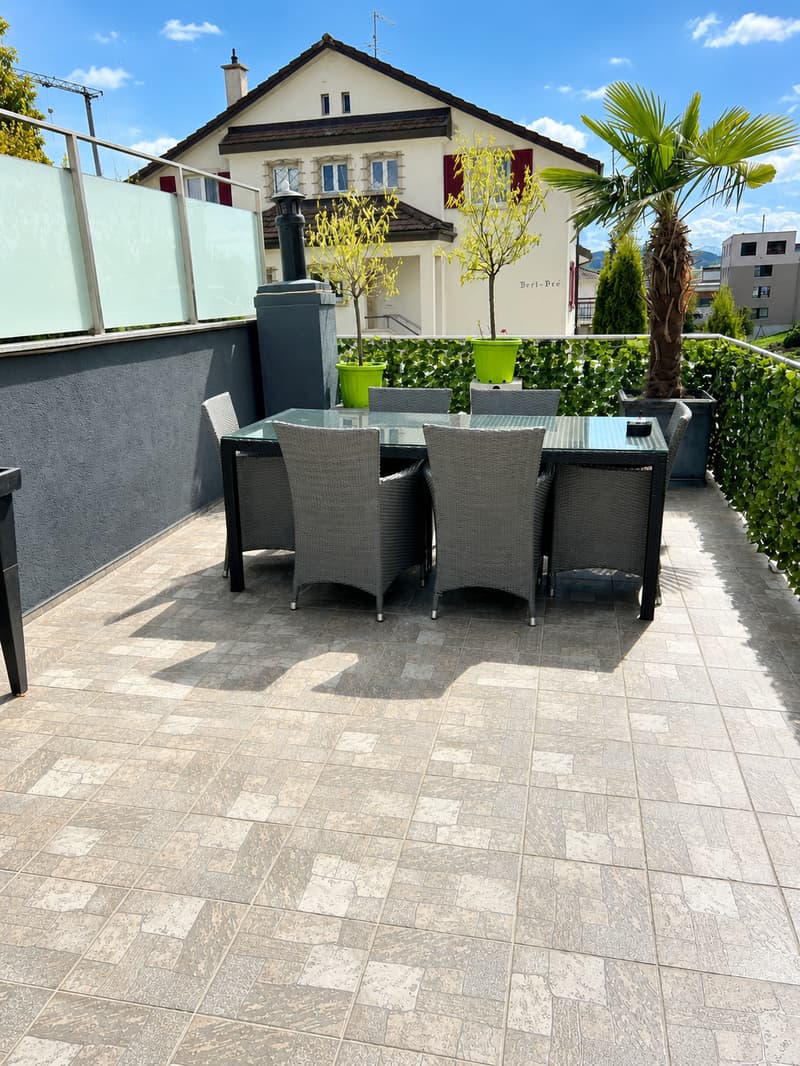 Propriété de caractère composée de 3 appartements – 393 m² habitables à Romont (8)