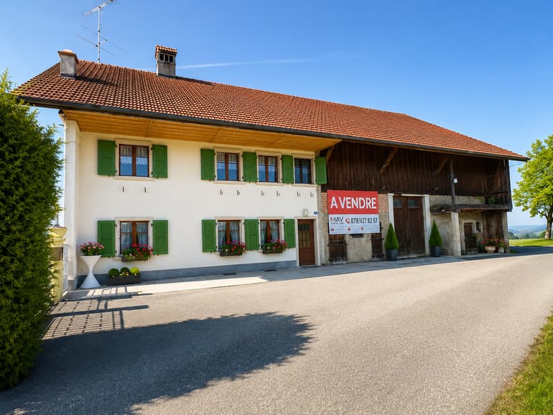 Ancienne ferme glânoise avec deux logements et dépendances (1)