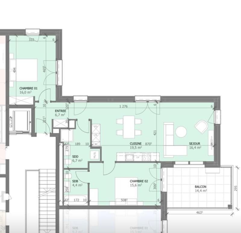Appartement récent de 3.5 pièces – Un cadre de vie moderne au cœur de Marly (10)