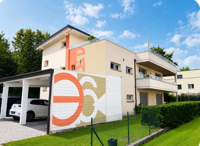 SUPERBE 4.5 PIÈCES AVEC GRAND BALCON + STUDIO INDÉPENDANT EN OPTION À ROSSENS (FR) (7)