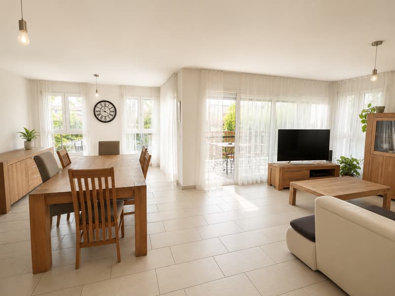 À vendre – Magnifique appartement PPE de 4.5 pièces avec 2 places de parc intérieures à Misery (1)