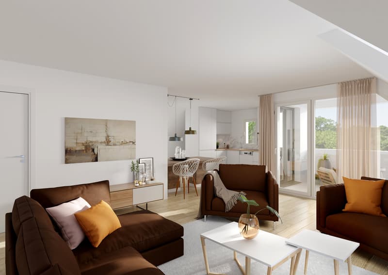 Single-Wohnung mit Schlafgalerie (7)