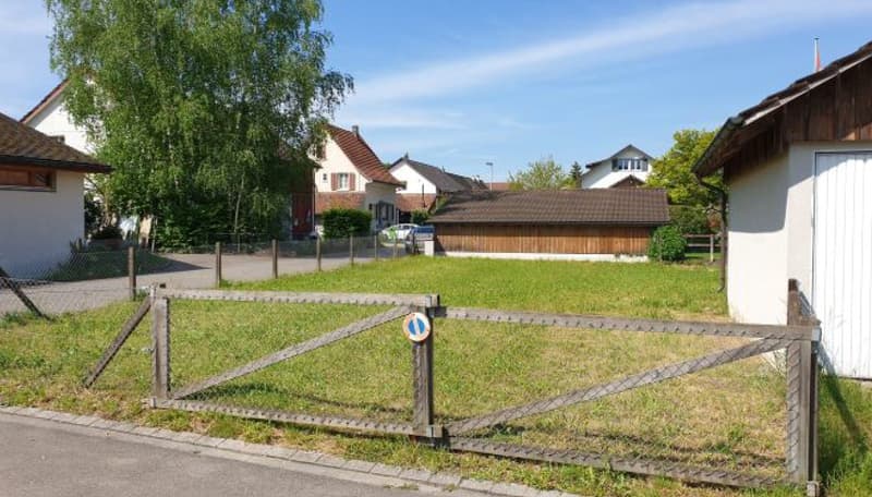 Baulandparzelle für Doppeleinfamilienhaus (1)