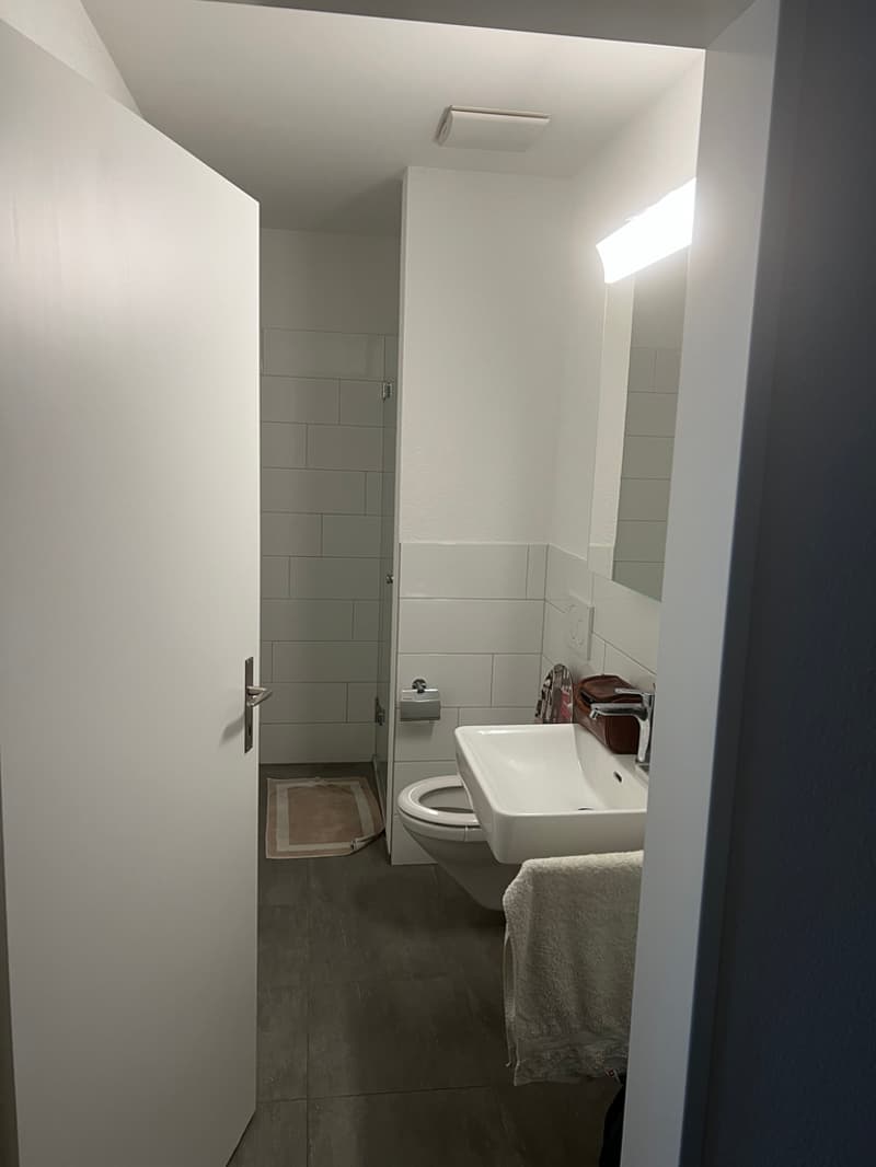Badezimmer mit Dusche