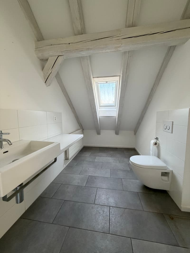 Toilette im DG