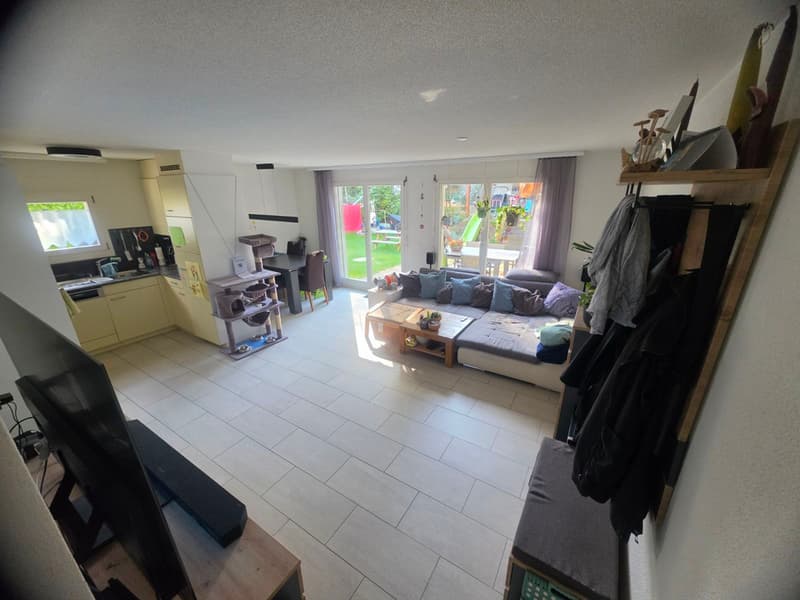 Wohnzimmer und Küche