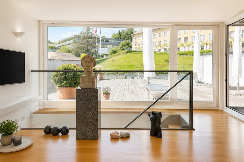 Wohnen über den Dächern des Löwen Center Luzern - Exklusive Maisonette-Attika Wohnung, 190m2 (4)