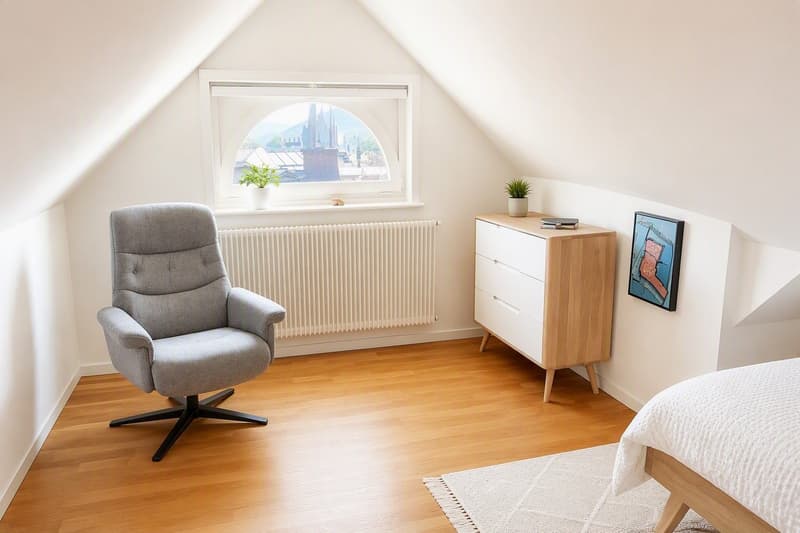 Wohnen über den Dächern des Löwen Center Luzern - Exklusive Maisonette-Attika Wohnung, 190m2 (5)