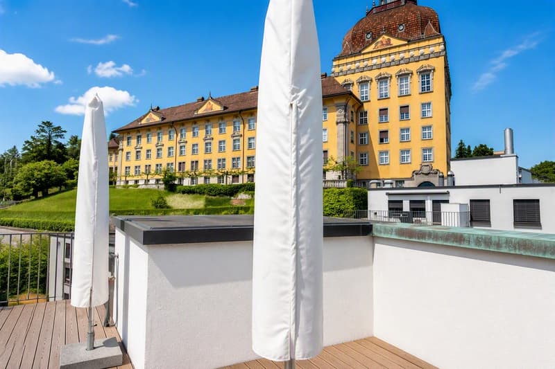 Wohnen über den Dächern des Löwen Center Luzern - Exklusive Maisonette-Attika Wohnung, 190m2 (15)
