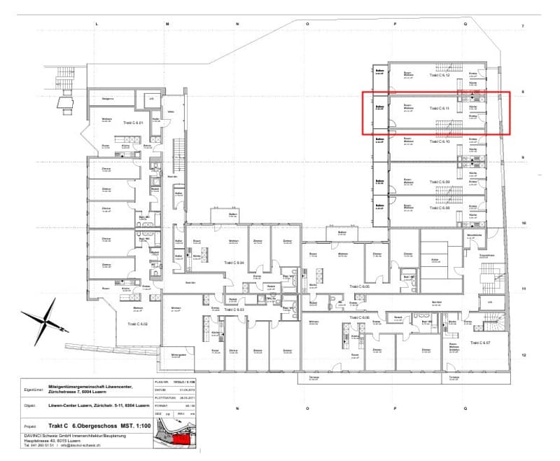 3.5 Maisonette-Wohnung im Löwen Center Luzern - befristet mieten bis Ende April 2028 (12)