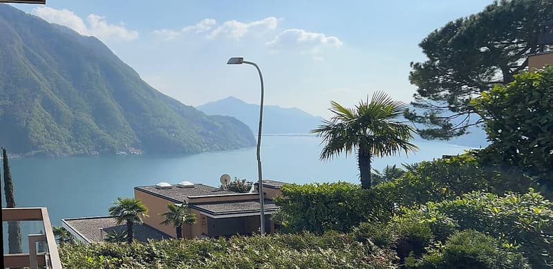 CASTAGNOLA - IMPERDIBILE VISTA LAGO / EINZIGARTIGER SEEBLICK (2)