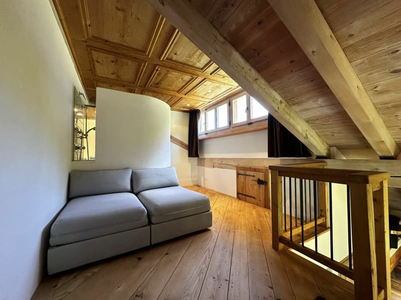 Exklusives Maisonettewohnung mit Sauna & Panoramablick über Silvaplana (10)