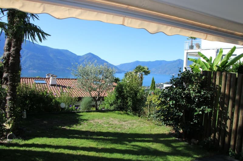 Reihen-Villetta an toller Panoramalage in Locarno Monti (1)