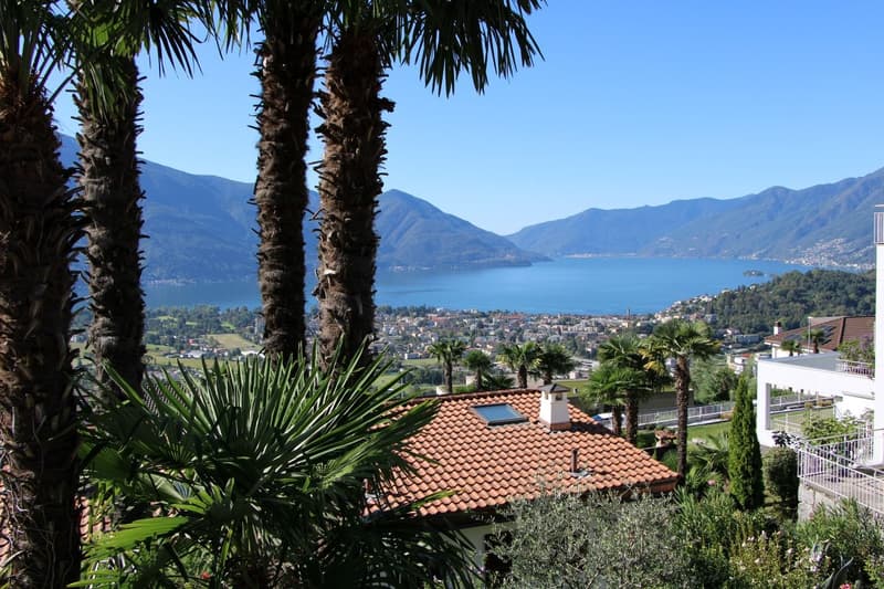 Reihen-Villetta an toller Panoramalage in Locarno Monti (2)