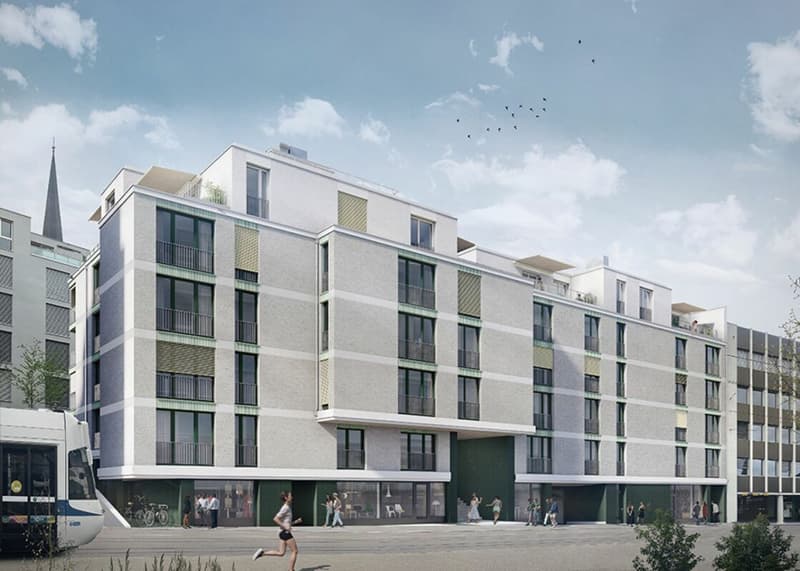 Erstvermietung Gewerbe-/Ladenfläche im Trio am Salersteig in Oerlikon (1)