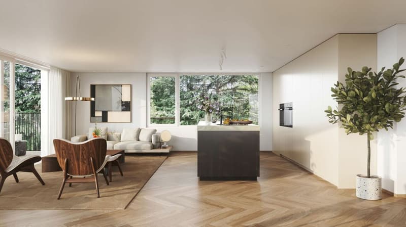 4.5-Zimmer-Gartenwohnung - Neubauprojekt ONA in Rüschlikon (5)