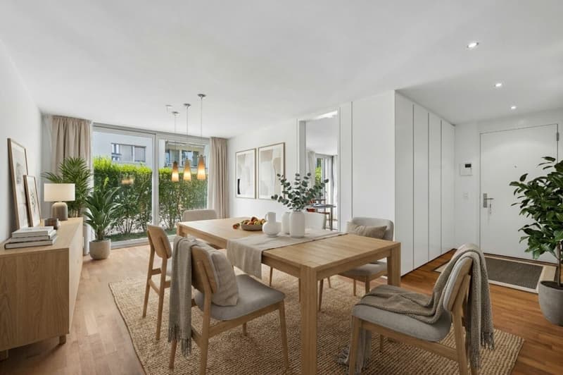 Grosszügige 4.5-Zimmer-Gartenwohnung in zentrumsnähe in Höngg (3)